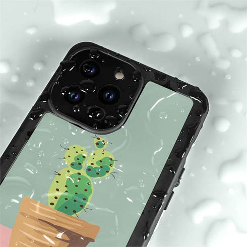 Cactus Prick iPhone 15 Pro Waterproof Case