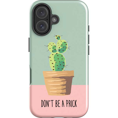 Cactus Prick iPhone 16 Plus Impact Case
