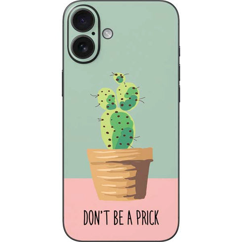 Cactus Prick iPhone 16 Plus Skin