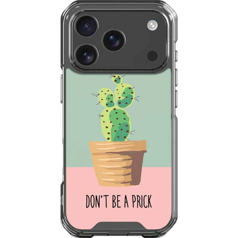 Cactus Prick iPhone 18 Pro Clear Case