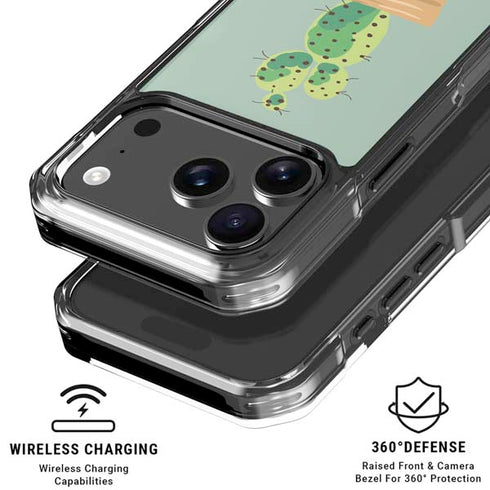 Cactus Prick iPhone 18 Pro Clear Case