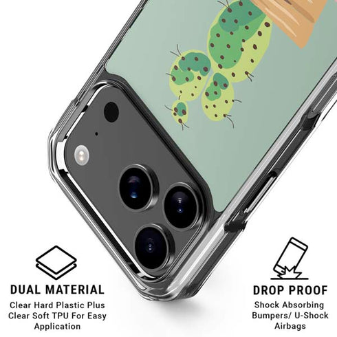 Cactus Prick iPhone 18 Pro Clear Case