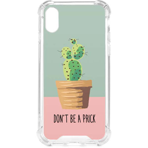 Cactus Prick iPhone XS Clear Case