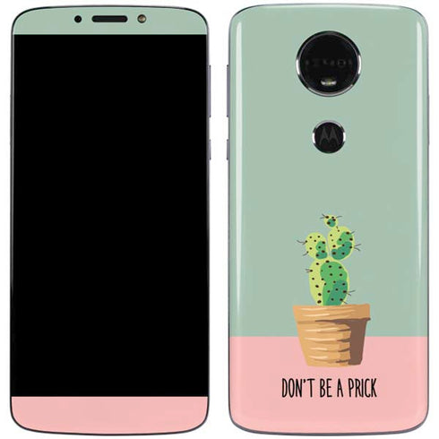 Cactus Prick Moto E5 Plus Skin