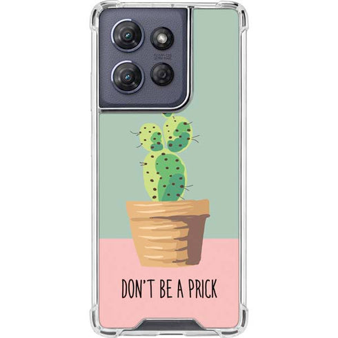Cactus Prick Moto G 5G (2025) Clear Case