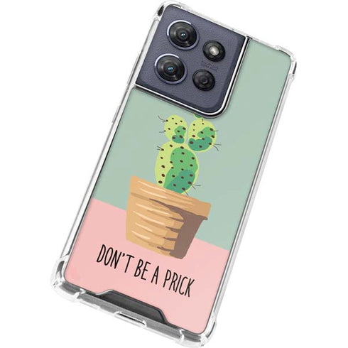 Cactus Prick Moto G 5G (2025) Clear Case