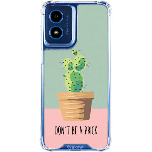 Cactus Prick Moto G 5G (2024) Clear Case