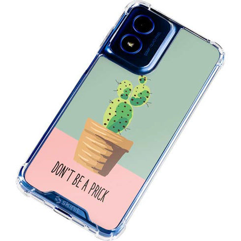 Cactus Prick Moto G 5G (2024) Clear Case