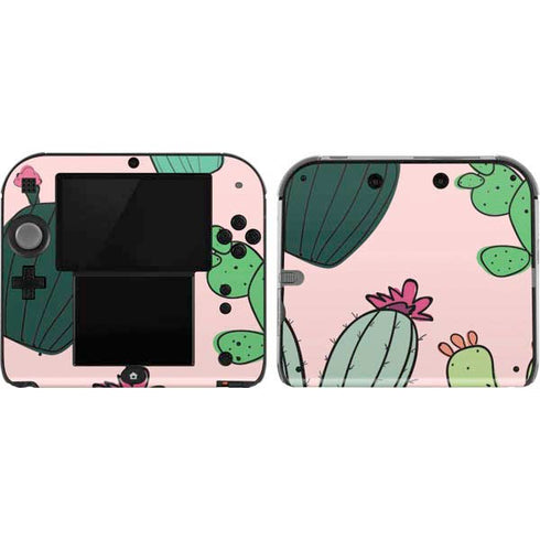 Cactus Print Nintendo 2DS Skin