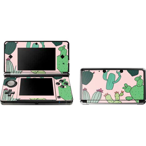 Cactus Print Nintendo Skins