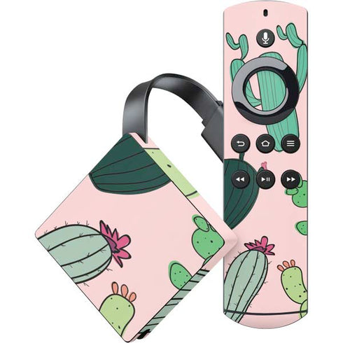 Cactus Print Amazon Fire TV Skin