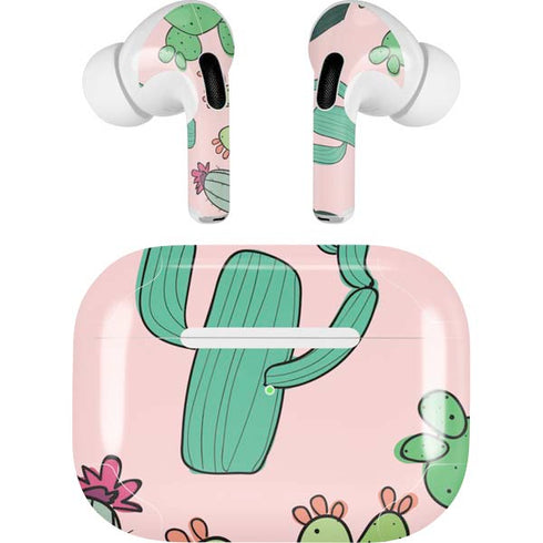Cactus Print AirPods Skins