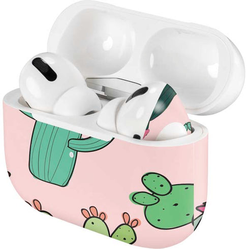 Cactus Print AirPods Skins