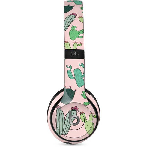 Cactus Print Beats Solo 2 Wired Skin