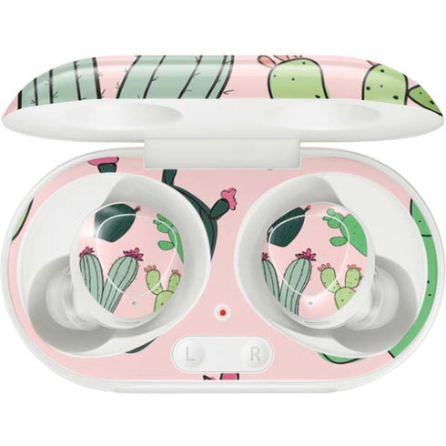 Cactus Print Galaxy Buds Plus Skin