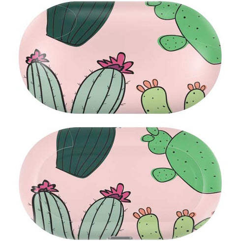 Cactus Print Galaxy Buds Plus Skin