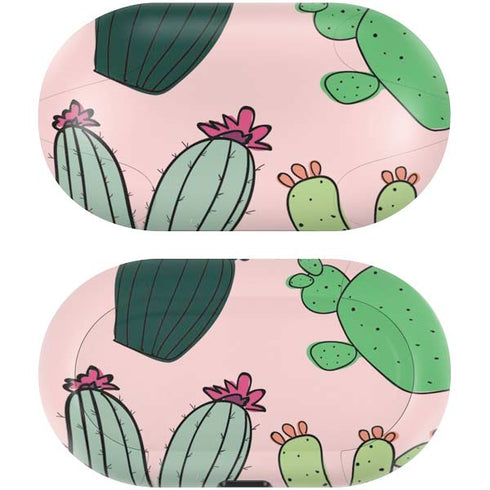Cactus Print Galaxy Buds Skin
