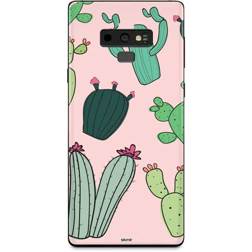 Cactus Print Galaxy Note 9 Skin