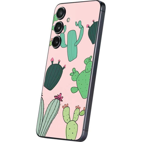 Cactus Print Galaxy S25 Plus Skin