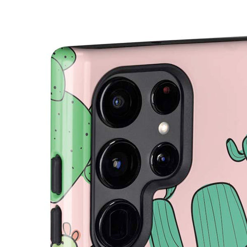 Cactus Print Galaxy S25 Ultra Impact Case