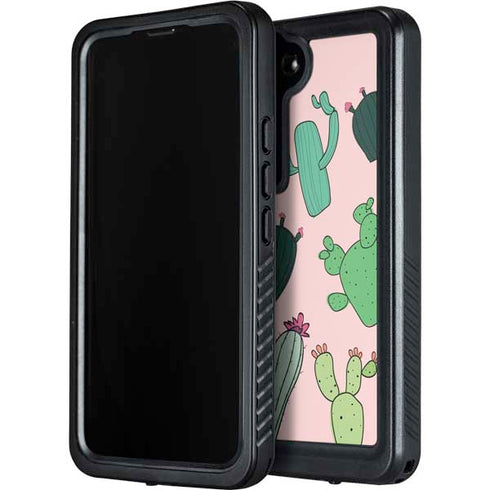 Cactus Print Galaxy S24 Waterproof Case