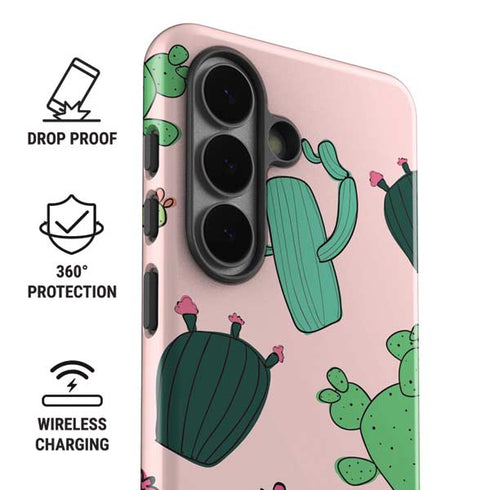 Cactus Print Galaxy S26 Impact Case