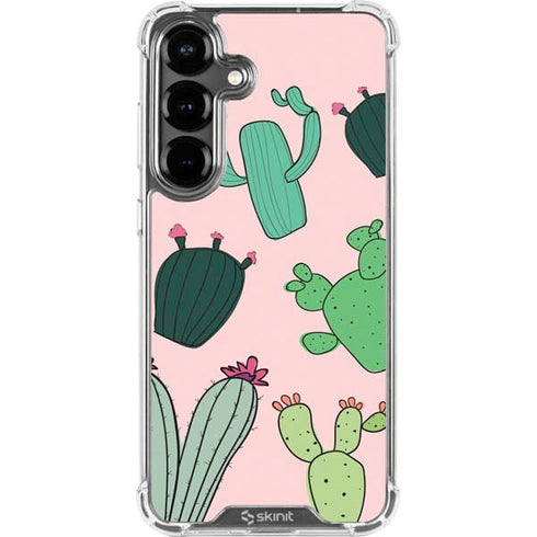 Cactus Print Galaxy S26 Plus Clear Case