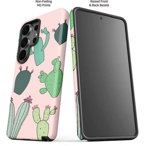 Cactus Print Galaxy S26 Ultra Impact Case