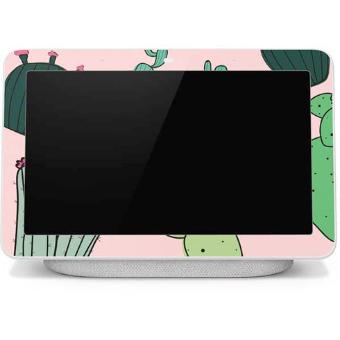 Cactus Print Google Home Hub Skin