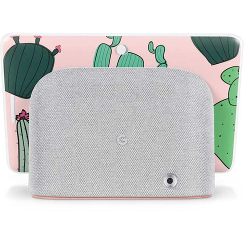 Cactus Print Google Home Hub Skin