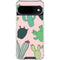 Cactus Print Google Pixel 10 Clear Case