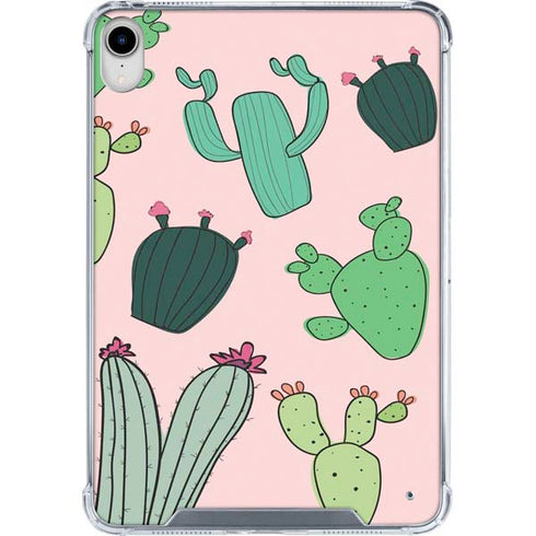Cactus Print iPad 11th Gen (2025) Clear Case