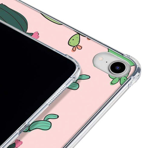 Cactus Print iPad 11th Gen (2025) Clear Case