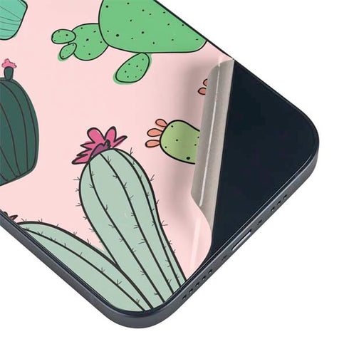Cactus Print iPhone 15 Skin