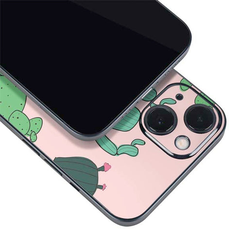 Cactus Print iPhone 15 Skin