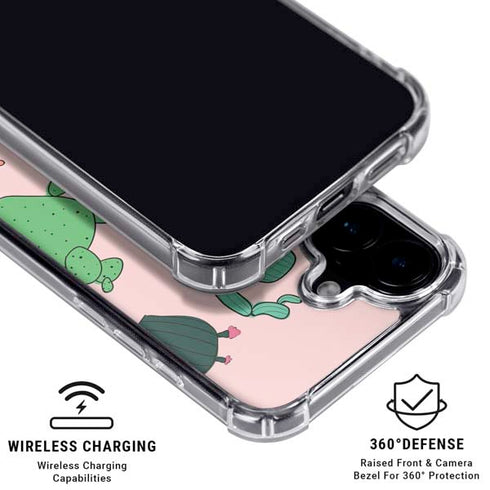 Cactus Print iPhone 16 MagSafe Case