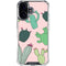 Cactus Print iPhone 16 Plus Clear Case