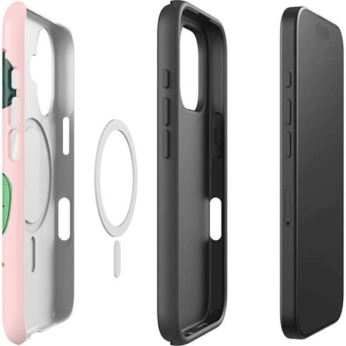 Cactus Print iPhone 16 Plus Magsafe Impact Case