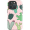 Cactus Print iPhone 16 Pro Impact Case