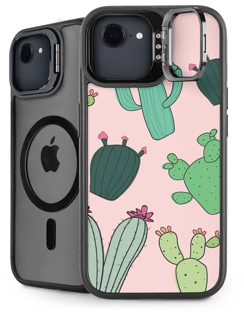 Cactus Print iPhone 16e Kickstand Case