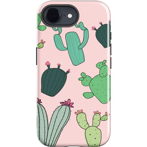 Cactus Print iPhone 16e Impact Case