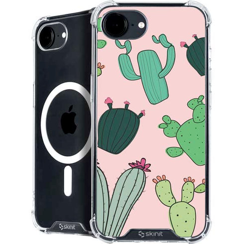 Cactus Print iPhone 16e MagSafe Case