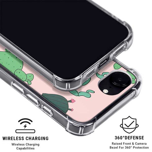 Cactus Print iPhone 16e MagSafe Case