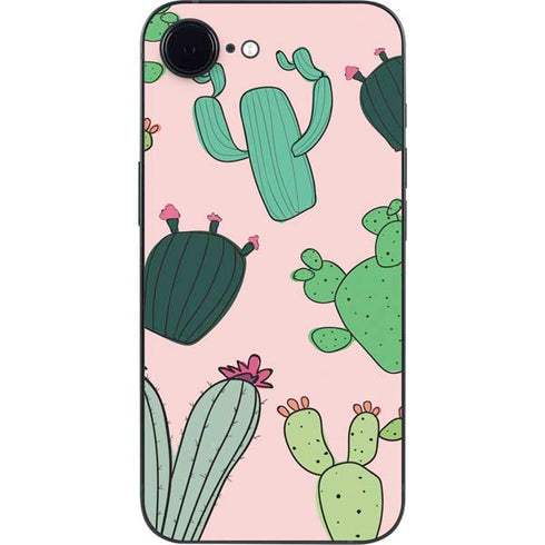 Cactus Print iPhone 16e Skin