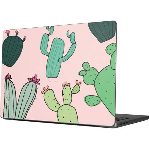 Cactus Print Apple MacBook Pro 14-inch Skin