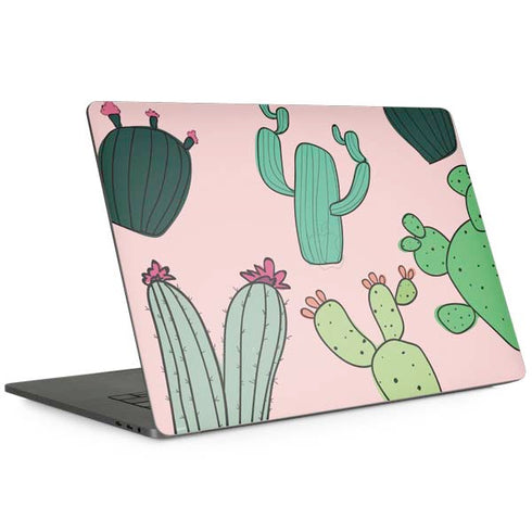 Cactus Print MacBook Skins