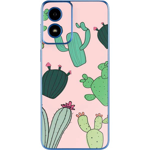 Cactus Print Moto G Play 4G (2024) Skin