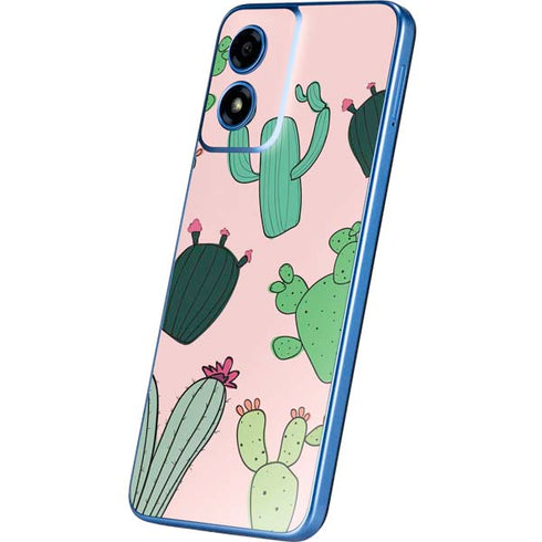 Cactus Print Moto G Play 4G (2024) Skin