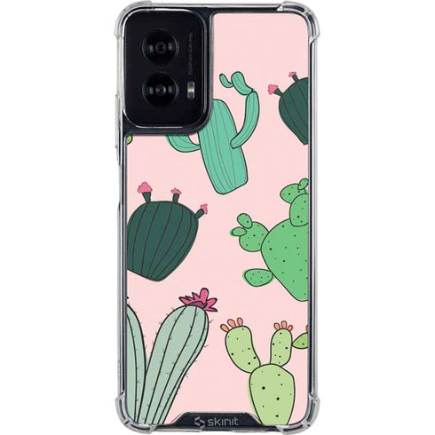 Cactus Print Moto G Power 5G (2024) Clear Case