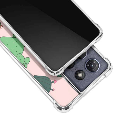 Cactus Print Moto G Stylus 5G (2025) Clear Case
